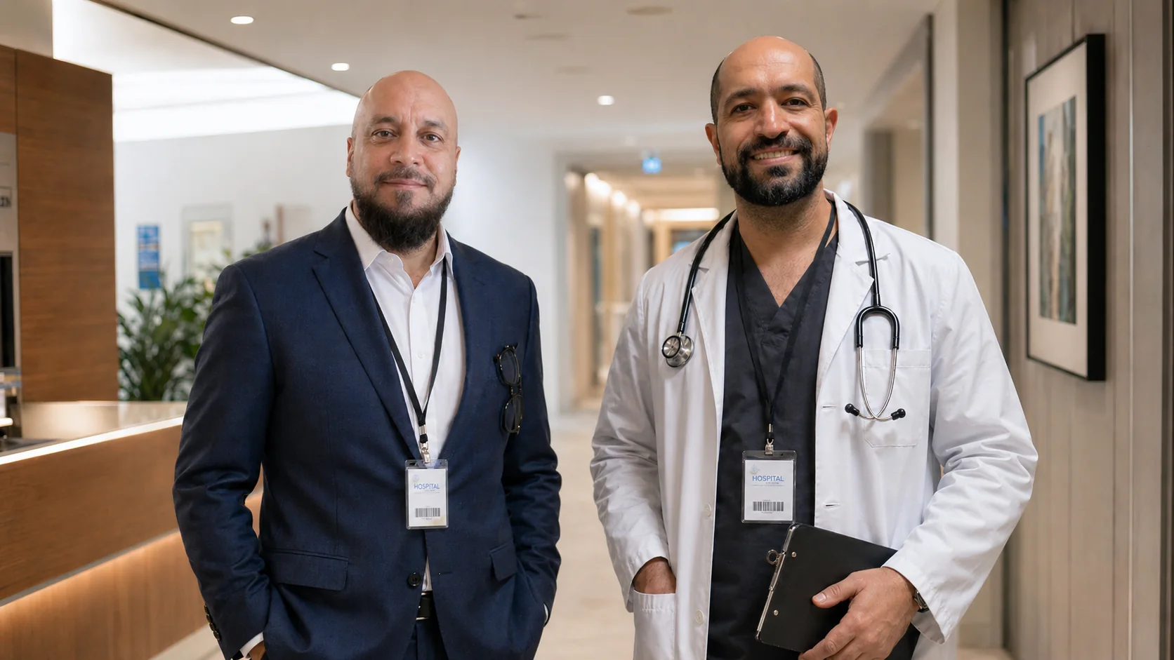 IT Modality's technology and physician principals together in a clinical setting